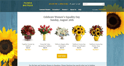 Desktop Screenshot of pasadenaflowerboutique.com